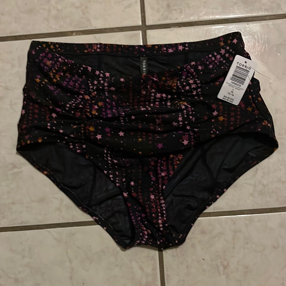Starry layered swim bottom✨🌟💫